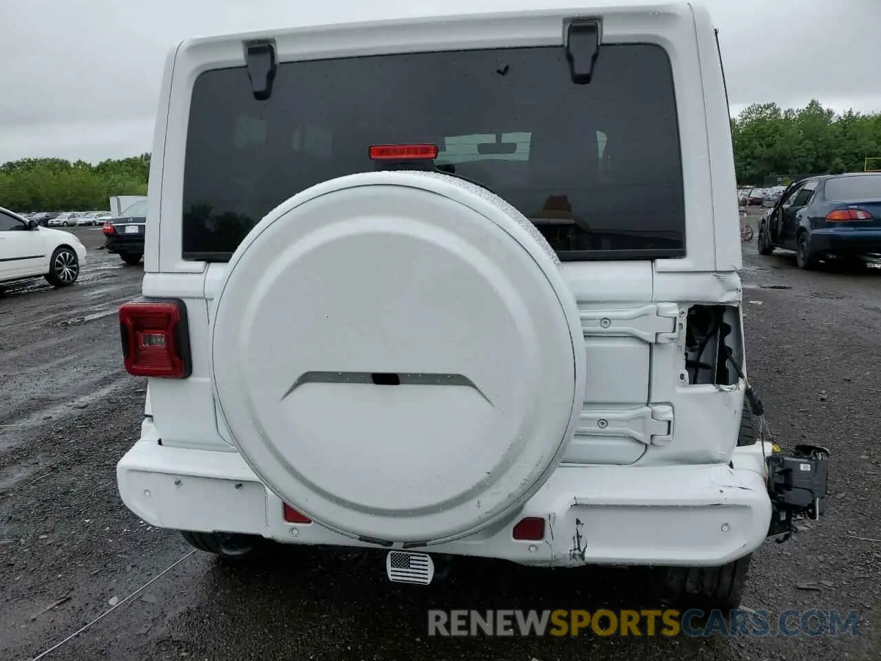 6 Photograph of a damaged car 1C4HJXEG9PW544275 JEEP WRANGLER 2023