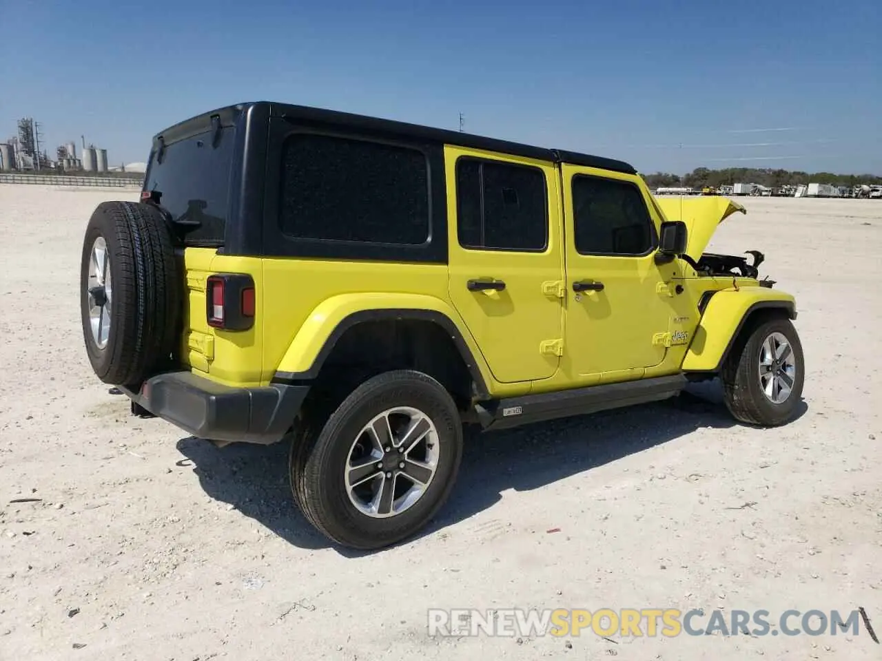 3 Photograph of a damaged car 1C4HJXEM1PW574571 JEEP WRANGLER 2023