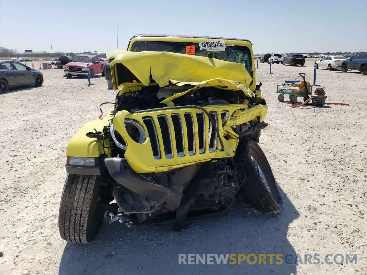 5 Photograph of a damaged car 1C4HJXEM1PW574571 JEEP WRANGLER 2023