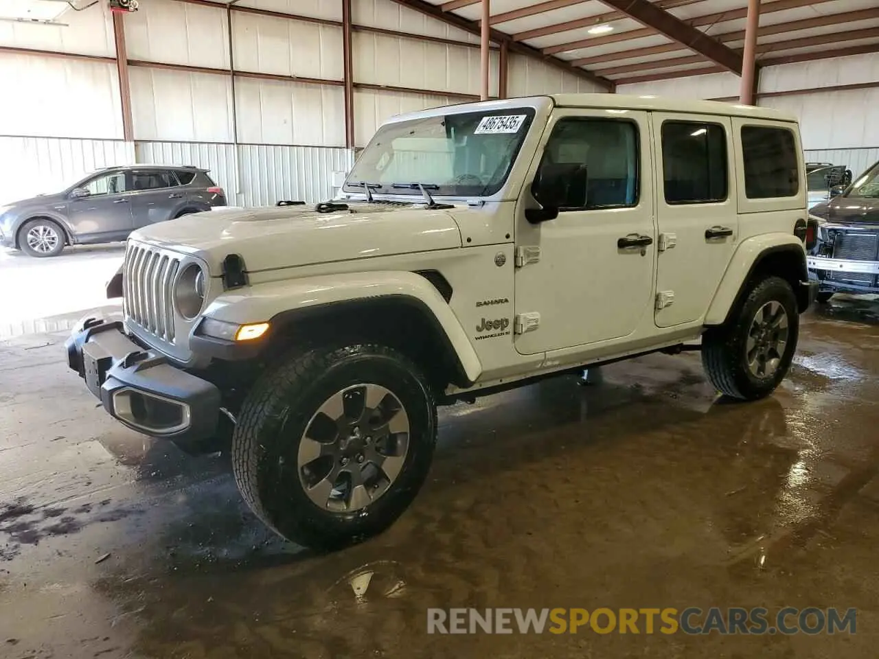 1 Photograph of a damaged car 1C4HJXEN0PW568561 JEEP WRANGLER 2023
