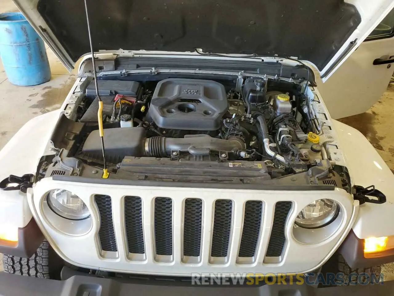 11 Photograph of a damaged car 1C4HJXEN0PW568561 JEEP WRANGLER 2023