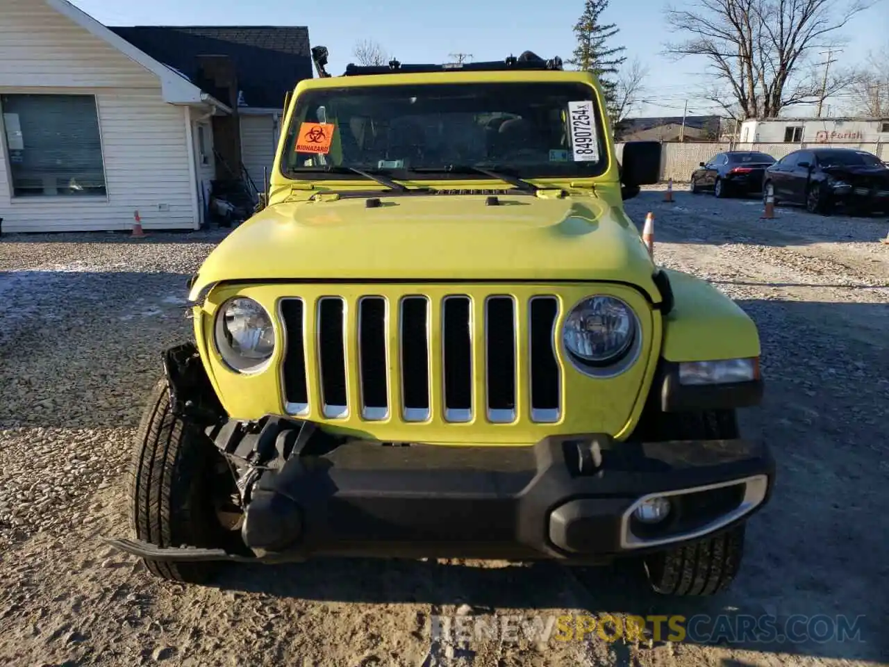 5 Photograph of a damaged car 1C4HJXEN0PW635448 JEEP WRANGLER 2023