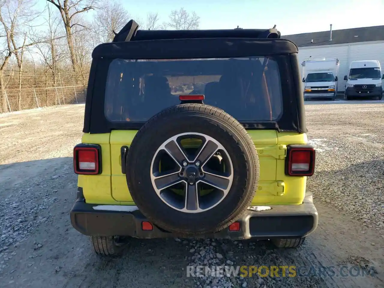 6 Photograph of a damaged car 1C4HJXEN0PW635448 JEEP WRANGLER 2023