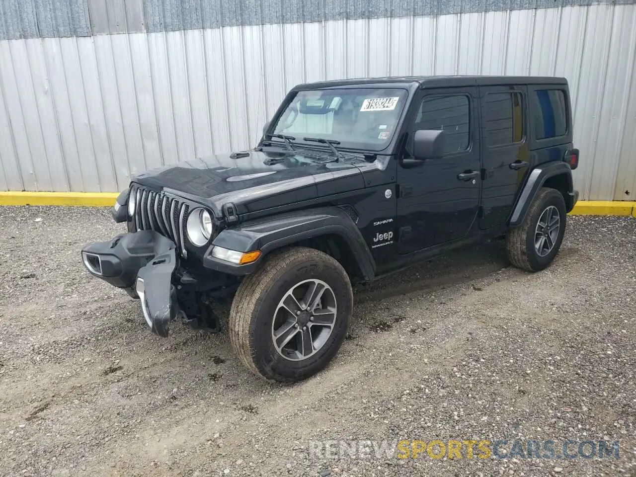 1 Photograph of a damaged car 1C4HJXEN4PW693143 JEEP WRANGLER 2023