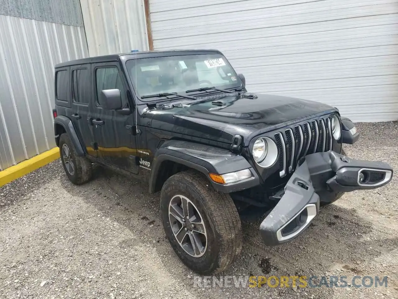 4 Photograph of a damaged car 1C4HJXEN4PW693143 JEEP WRANGLER 2023