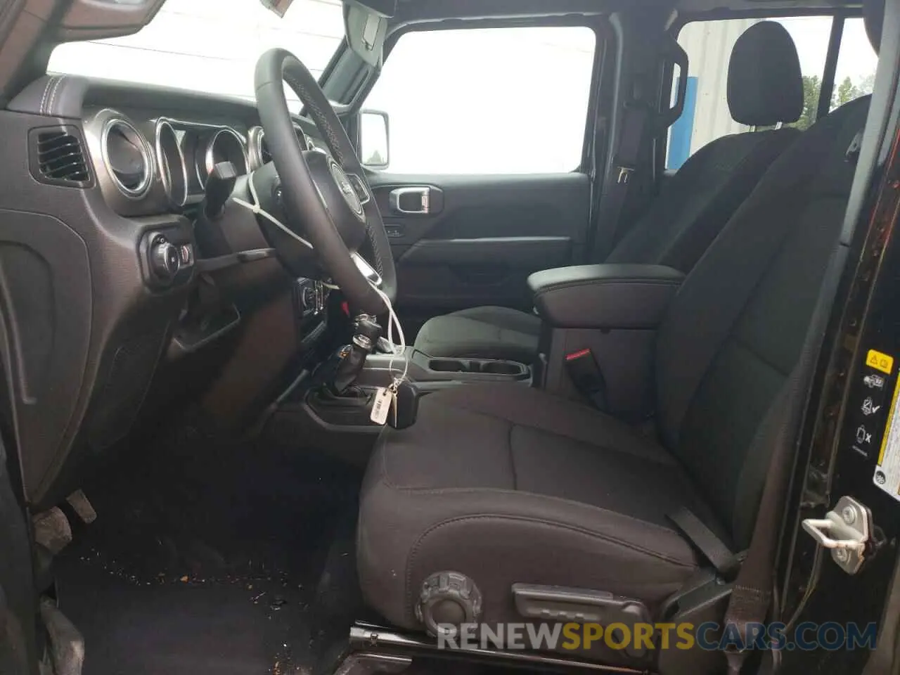 7 Photograph of a damaged car 1C4HJXEN4PW693143 JEEP WRANGLER 2023
