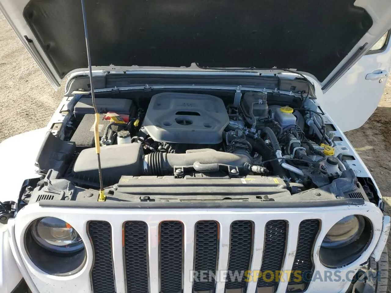 13 Photograph of a damaged car 1C4HJXEN5PW665478 JEEP WRANGLER 2023