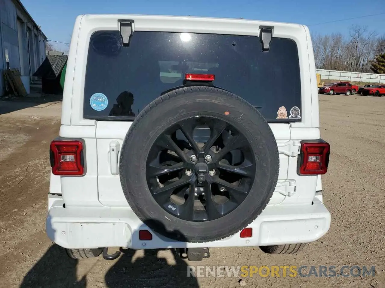 6 Photograph of a damaged car 1C4HJXEN5PW665478 JEEP WRANGLER 2023