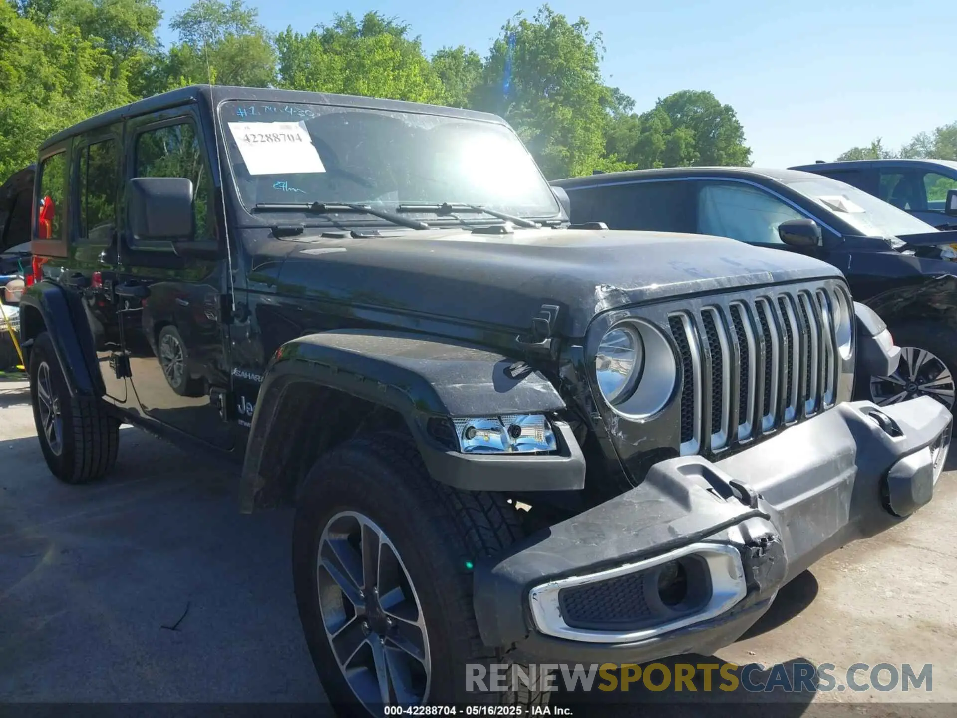 6 Photograph of a damaged car 1C4HJXEN5PW702268 JEEP WRANGLER 2023