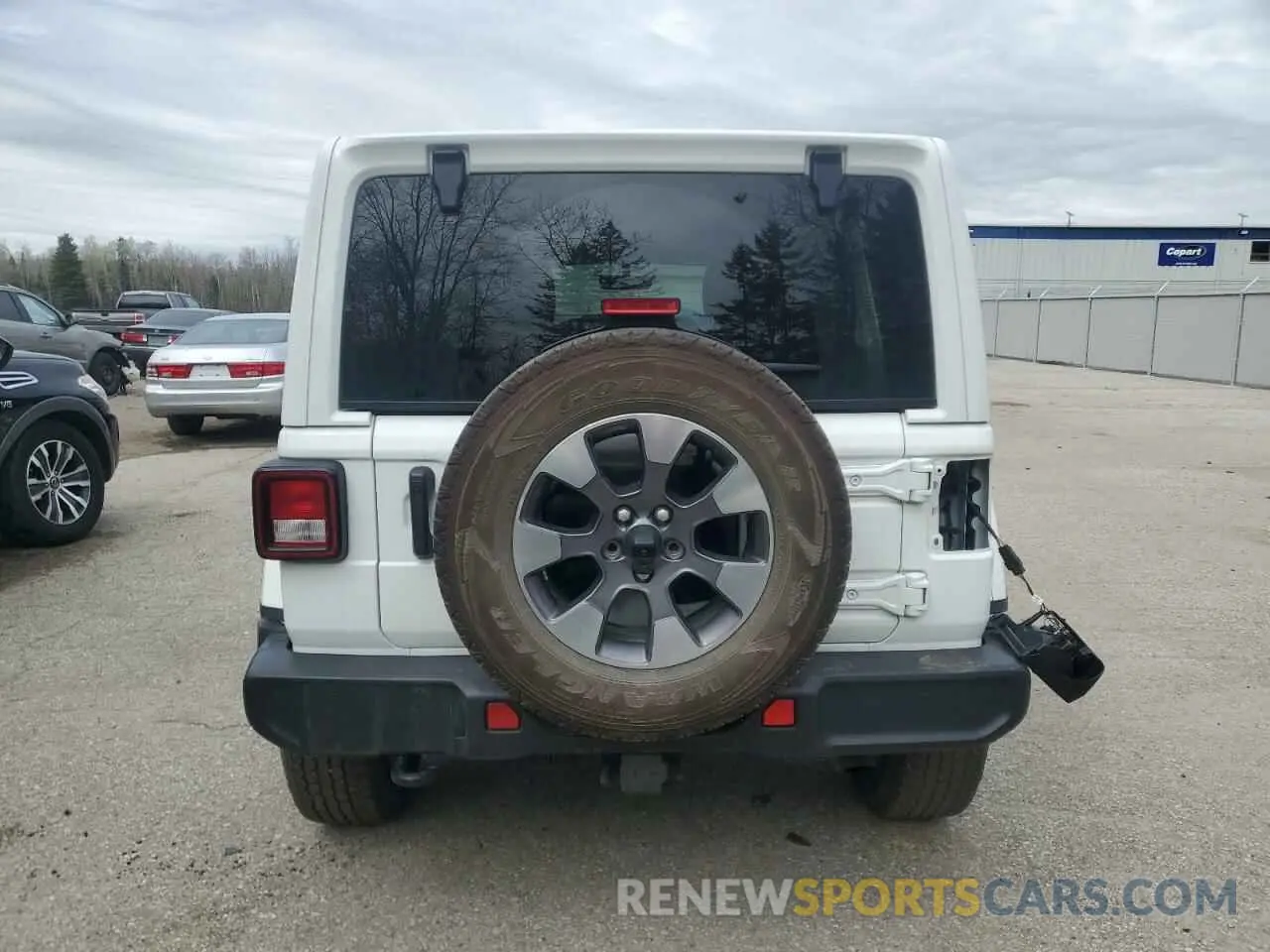 6 Photograph of a damaged car 1C4HJXEN7PW631042 JEEP WRANGLER 2023