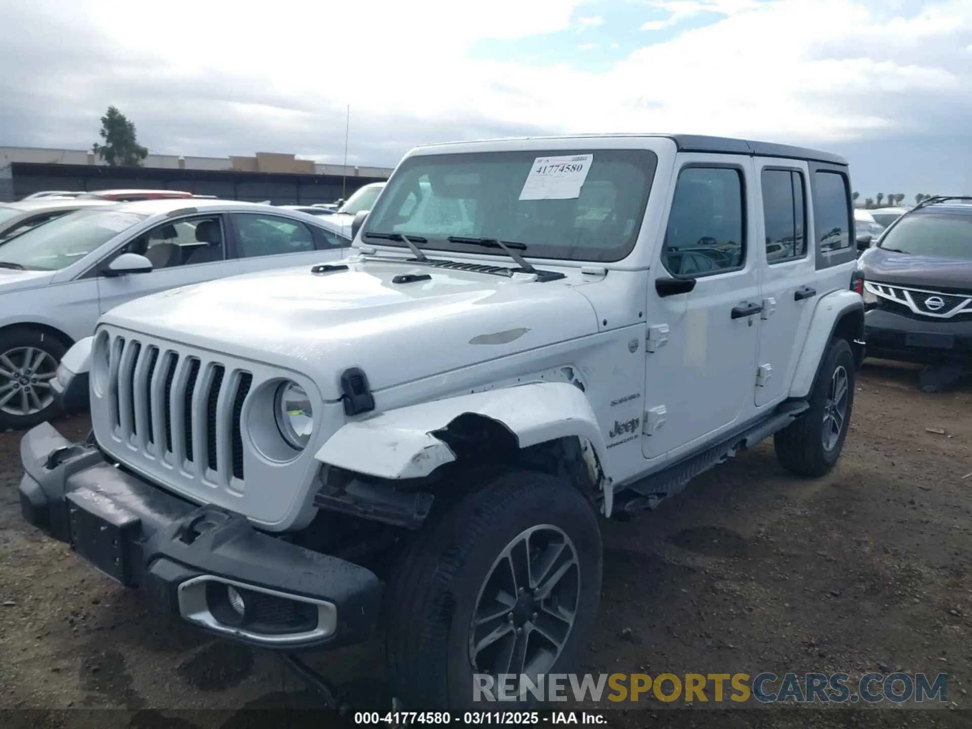 6 Photograph of a damaged car 1C4HJXEN7PW701607 JEEP WRANGLER 2023