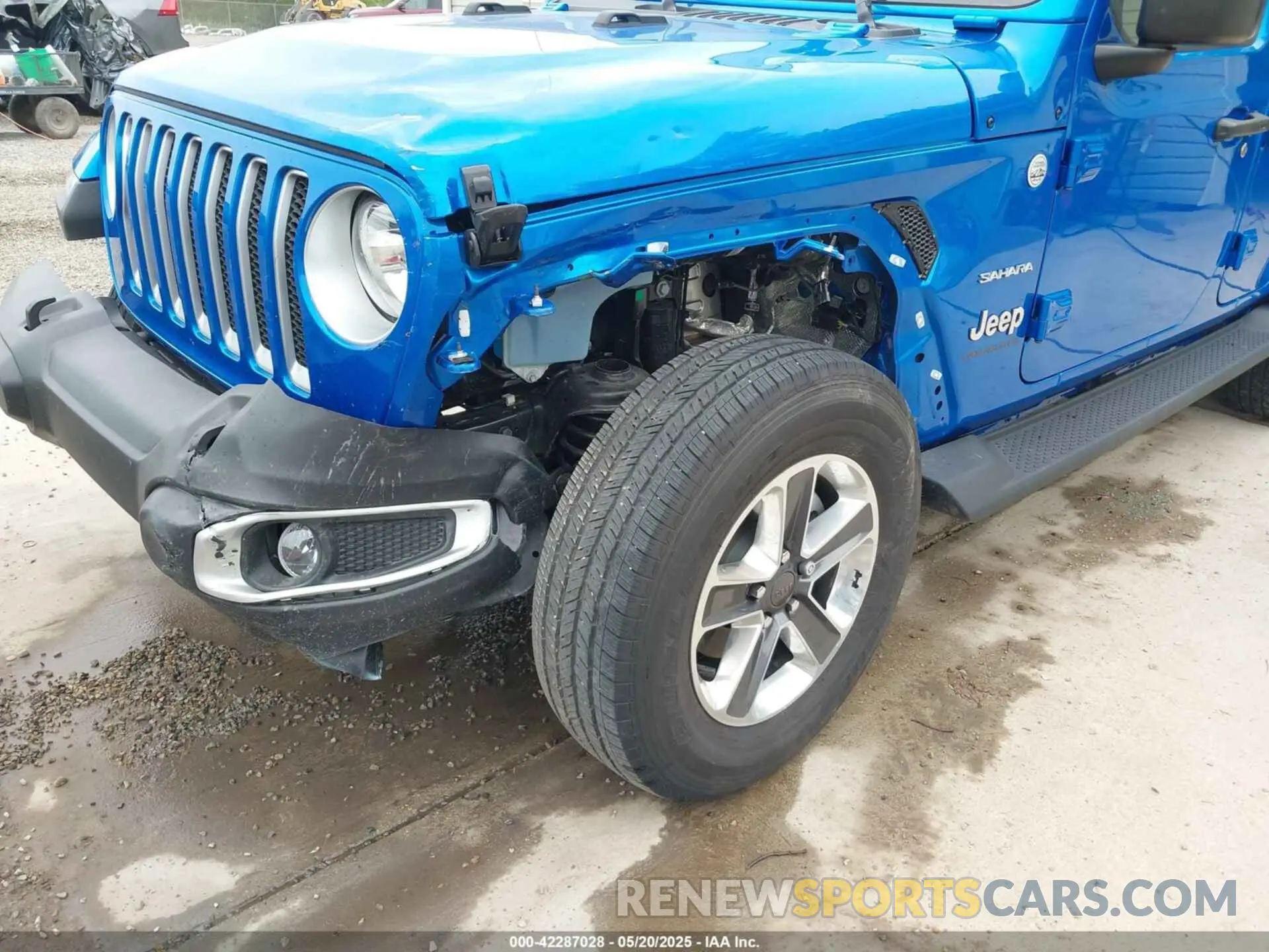 6 Photograph of a damaged car 1C4HJXEN9PW508133 JEEP WRANGLER 2023
