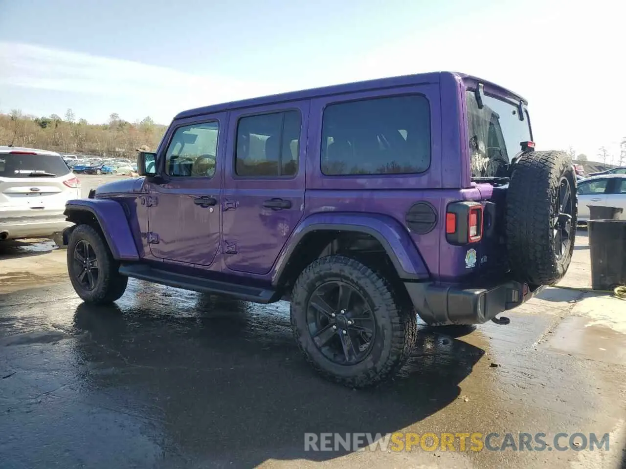 2 Photograph of a damaged car 1C4HJXEN9PW589084 JEEP WRANGLER 2023