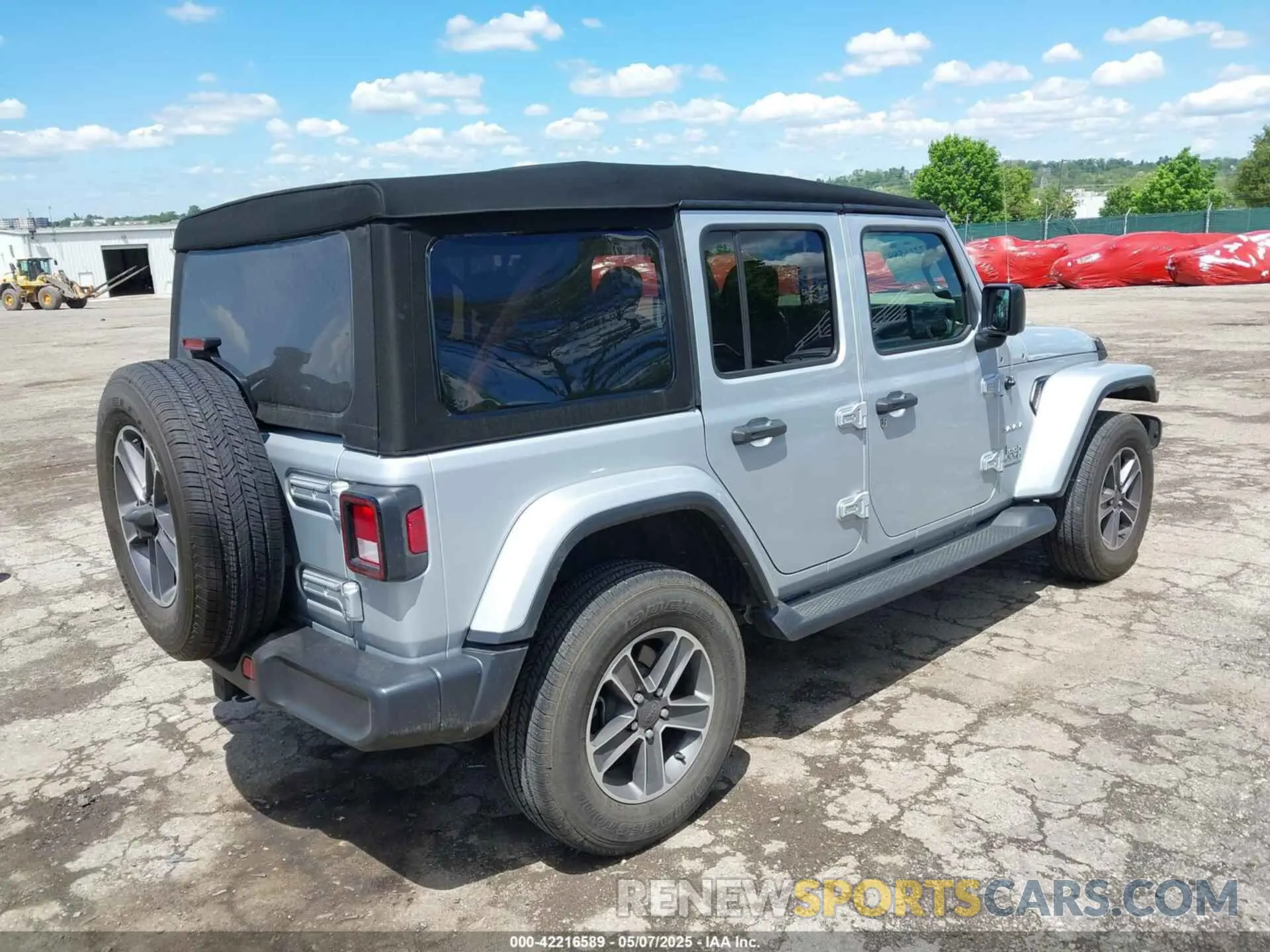 4 Photograph of a damaged car 1C4HJXEN9PW634797 JEEP WRANGLER 2023