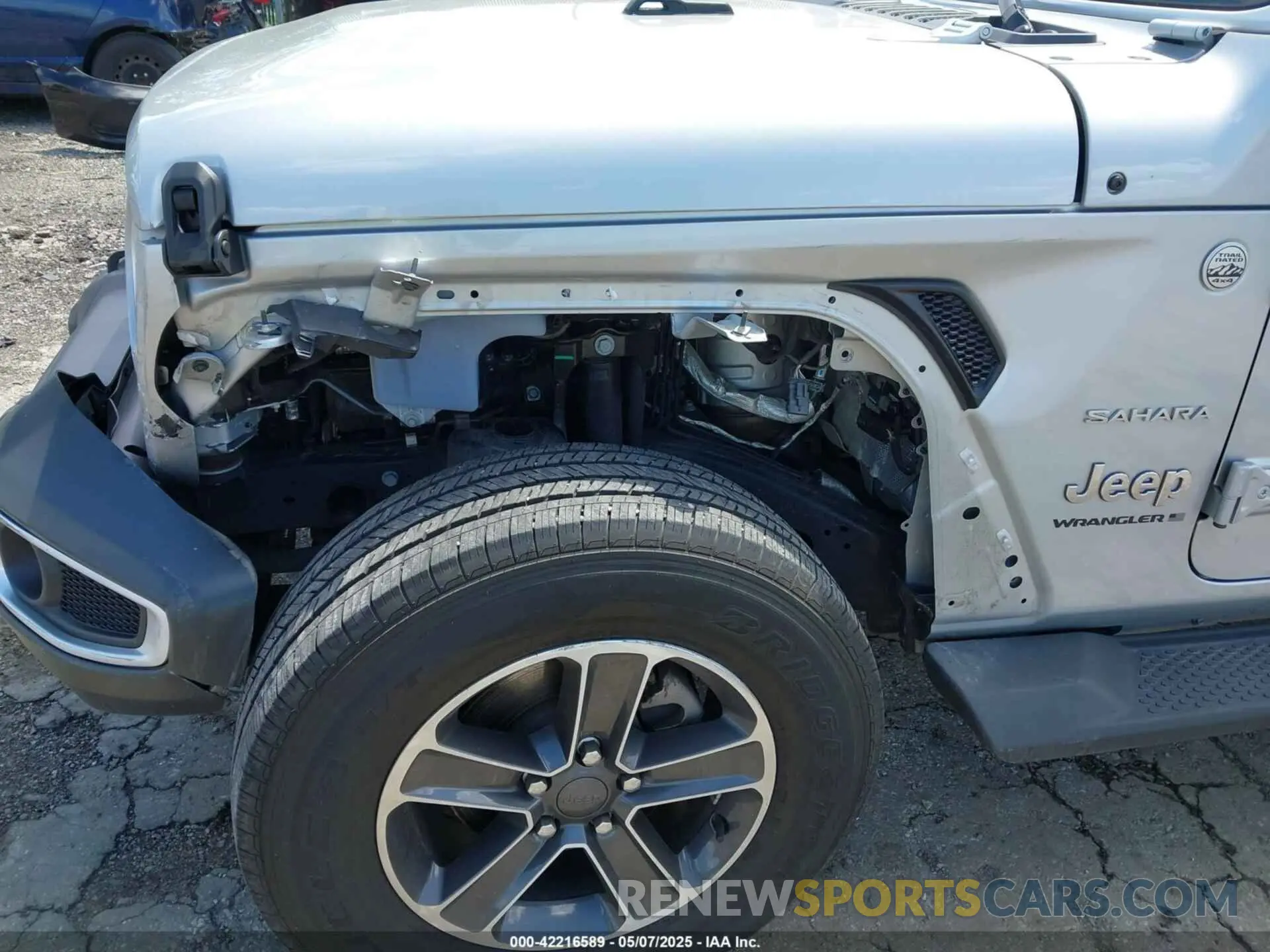 6 Photograph of a damaged car 1C4HJXEN9PW634797 JEEP WRANGLER 2023