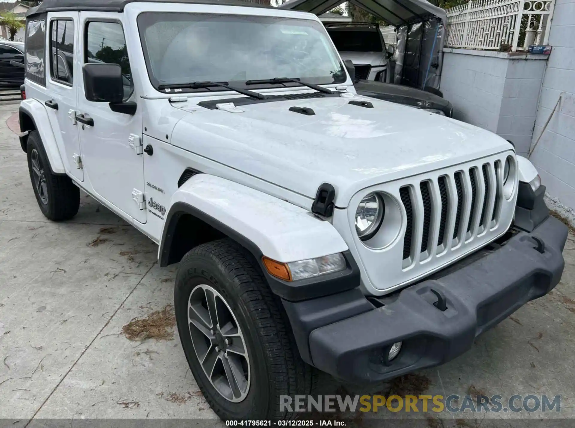 1 Photograph of a damaged car 1C4HJXENXPW586579 JEEP WRANGLER 2023