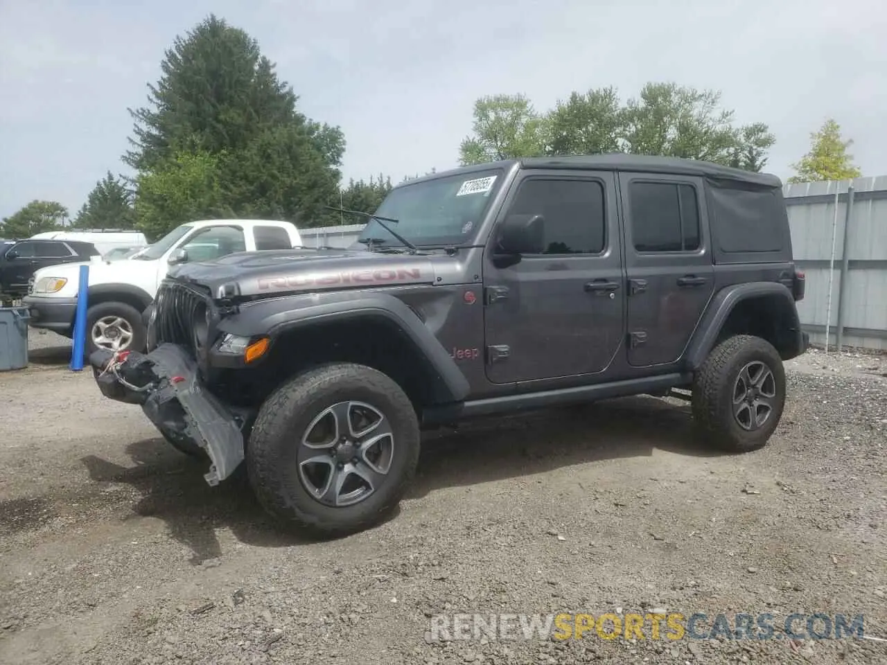 1 Photograph of a damaged car 1C4HJXFG0PW523040 JEEP WRANGLER 2023
