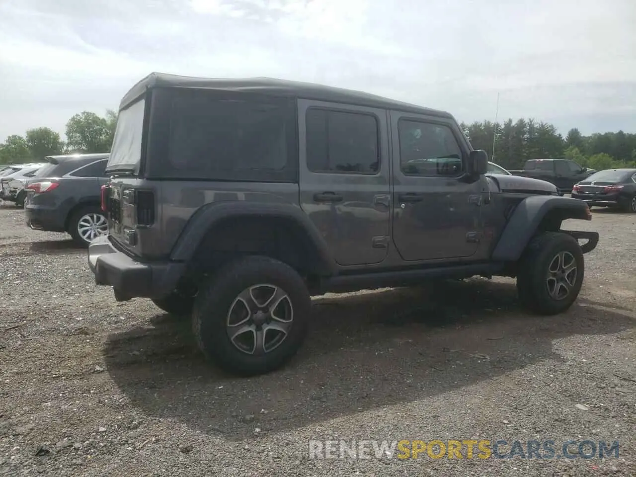3 Photograph of a damaged car 1C4HJXFG0PW523040 JEEP WRANGLER 2023