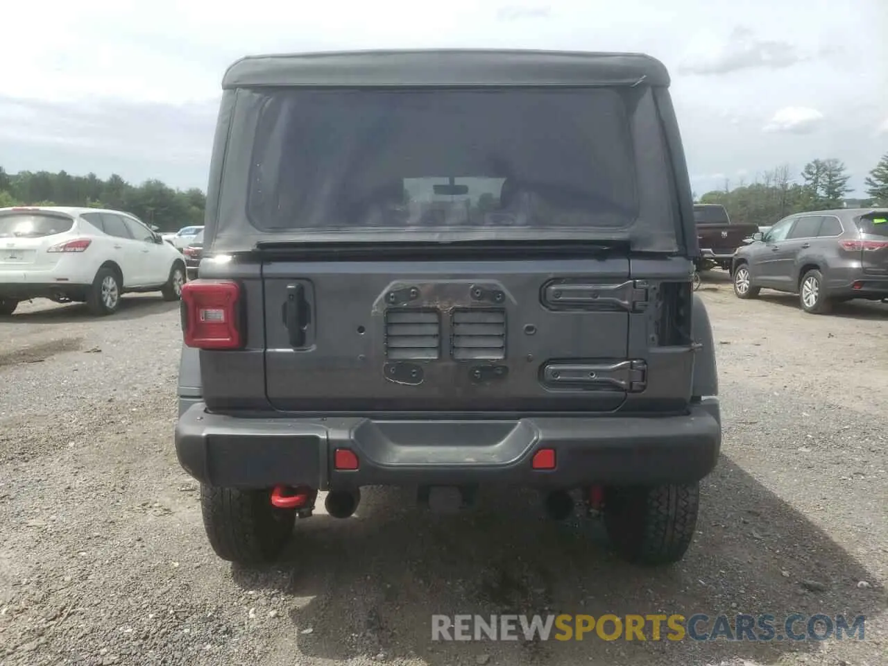 6 Photograph of a damaged car 1C4HJXFG0PW523040 JEEP WRANGLER 2023