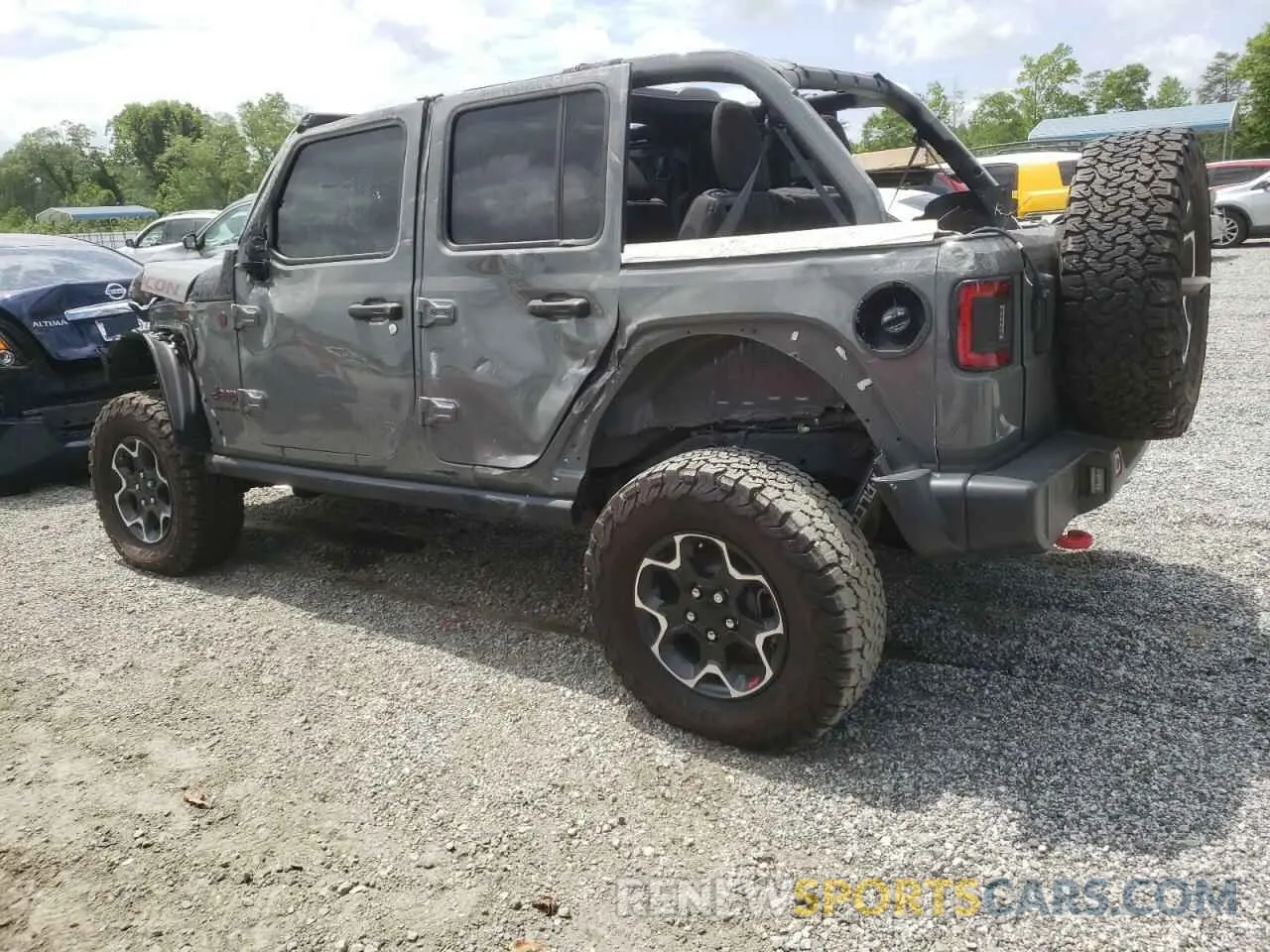 2 Photograph of a damaged car 1C4HJXFG2PW654115 JEEP WRANGLER 2023