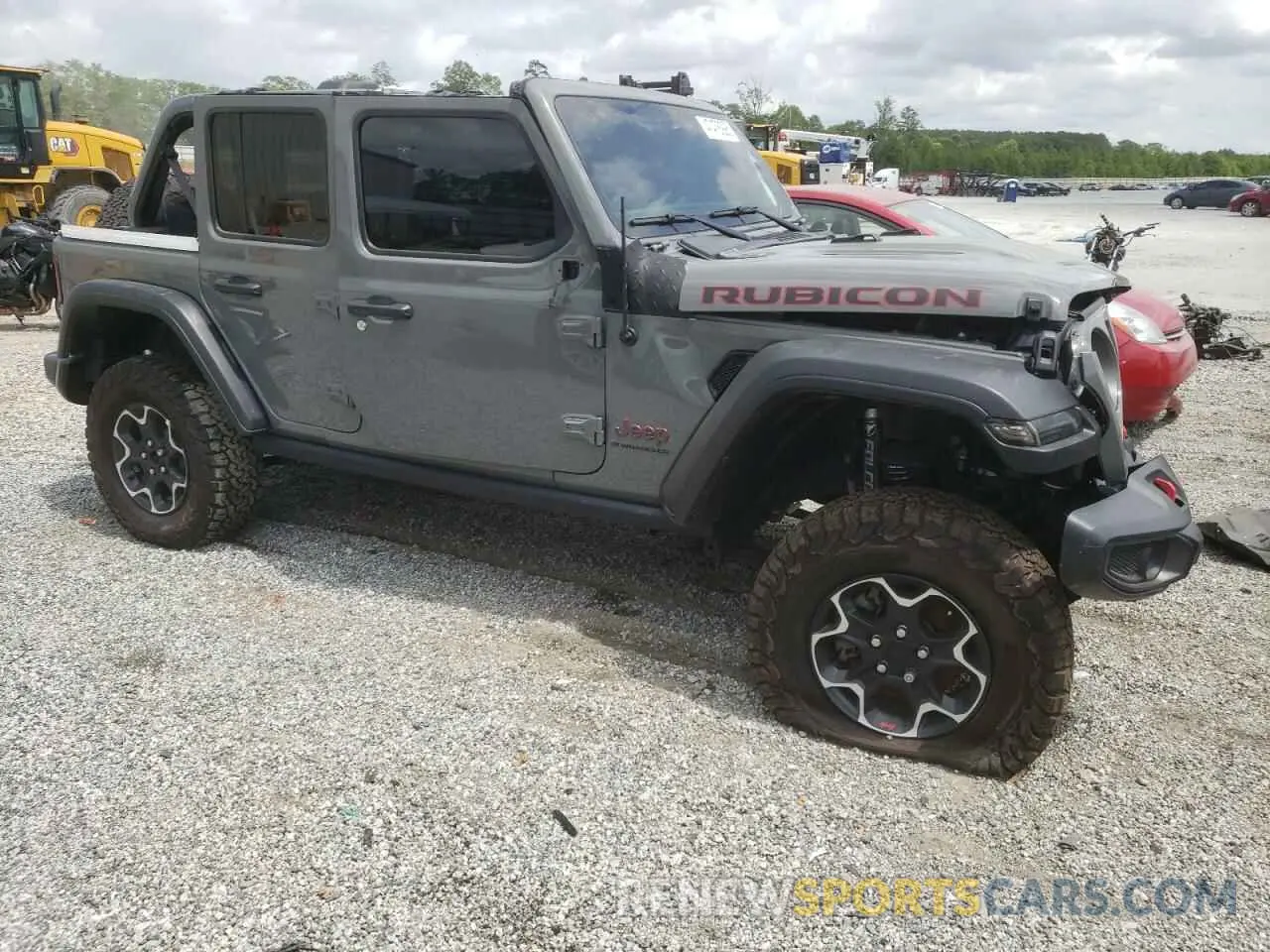 4 Photograph of a damaged car 1C4HJXFG2PW654115 JEEP WRANGLER 2023
