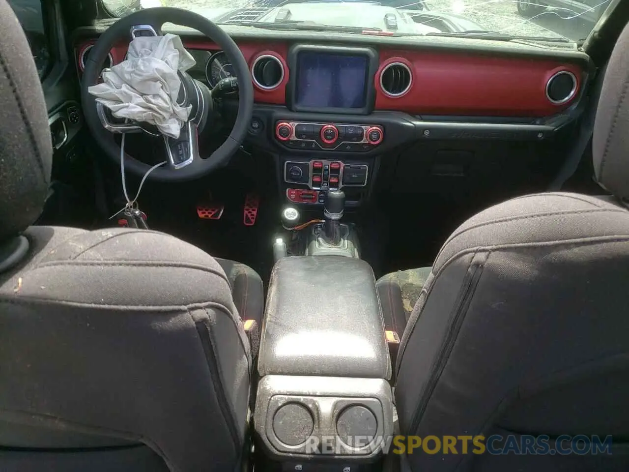 8 Photograph of a damaged car 1C4HJXFG2PW654115 JEEP WRANGLER 2023