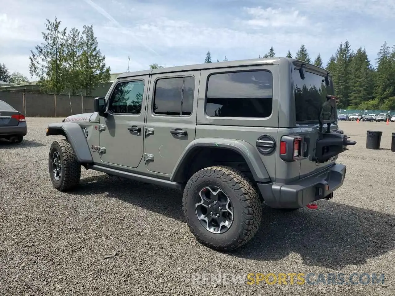 2 Photograph of a damaged car 1C4HJXFG3PW600015 JEEP WRANGLER 2023