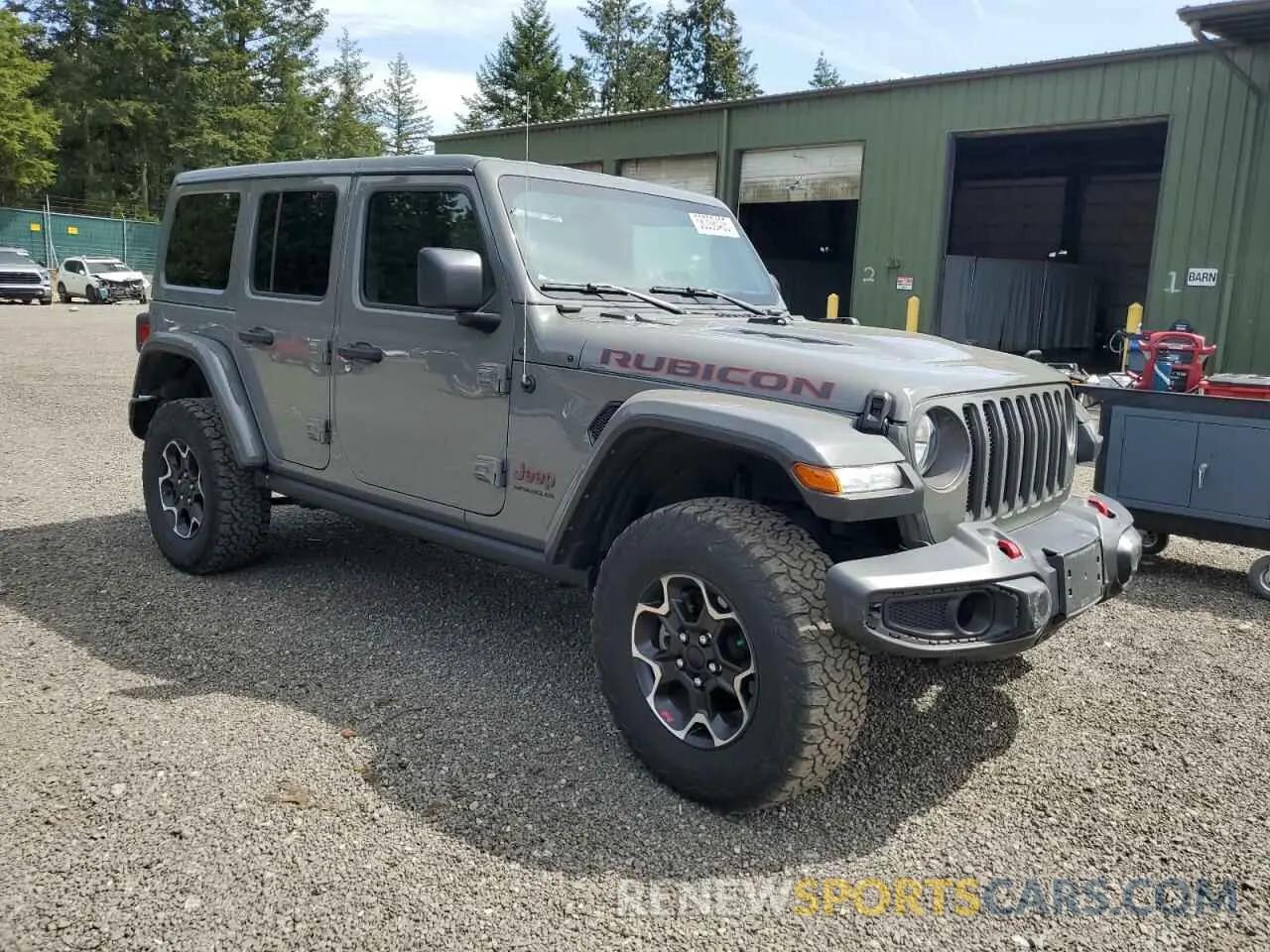 4 Photograph of a damaged car 1C4HJXFG3PW600015 JEEP WRANGLER 2023