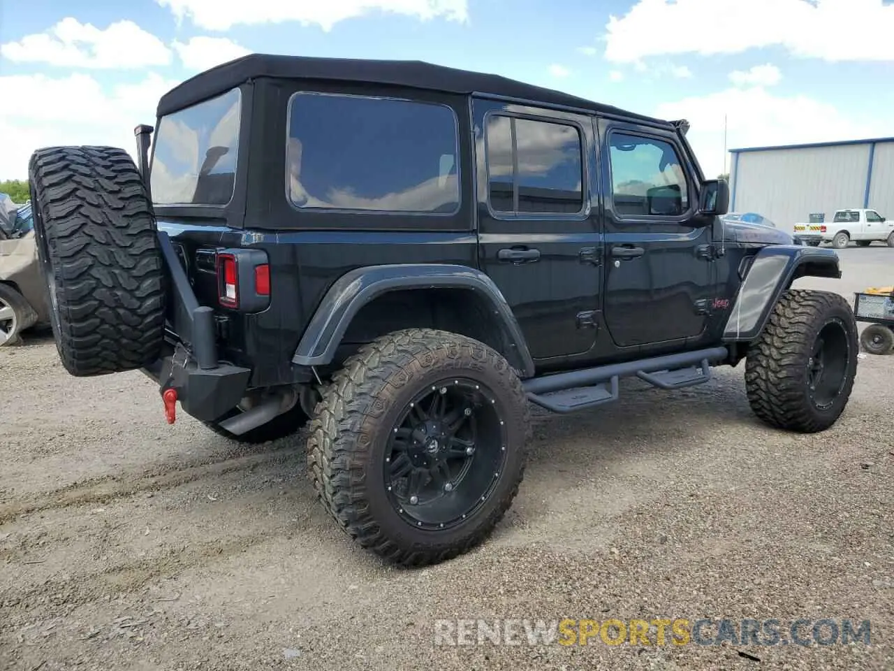 3 Photograph of a damaged car 1C4HJXFG3PW682375 JEEP WRANGLER 2023