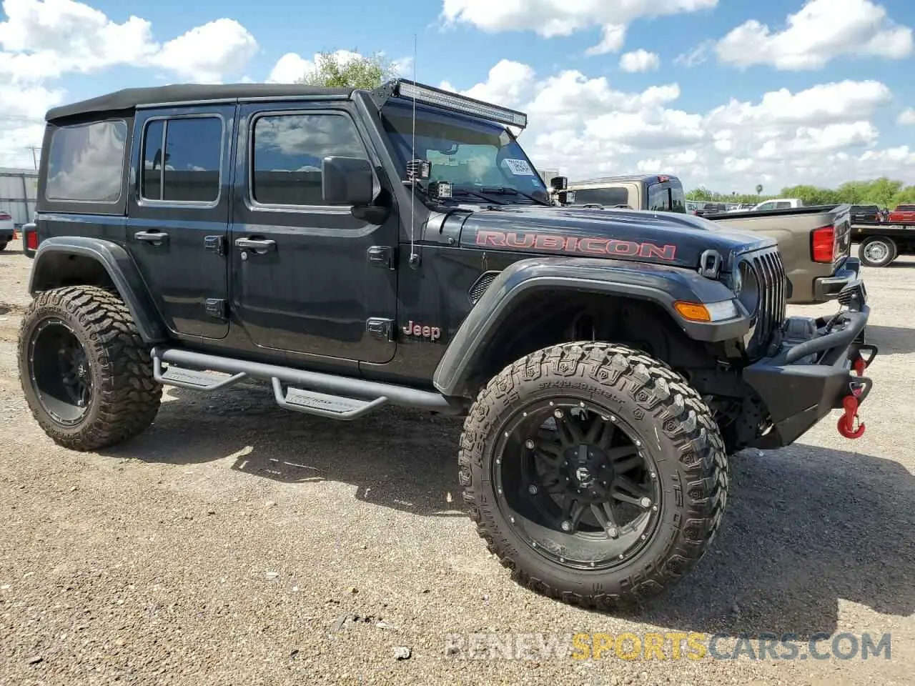 4 Photograph of a damaged car 1C4HJXFG3PW682375 JEEP WRANGLER 2023