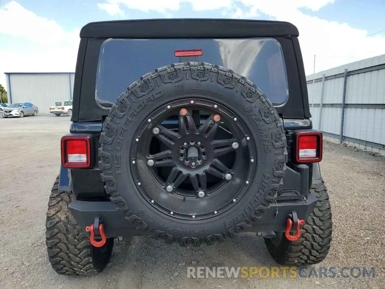 6 Photograph of a damaged car 1C4HJXFG3PW682375 JEEP WRANGLER 2023