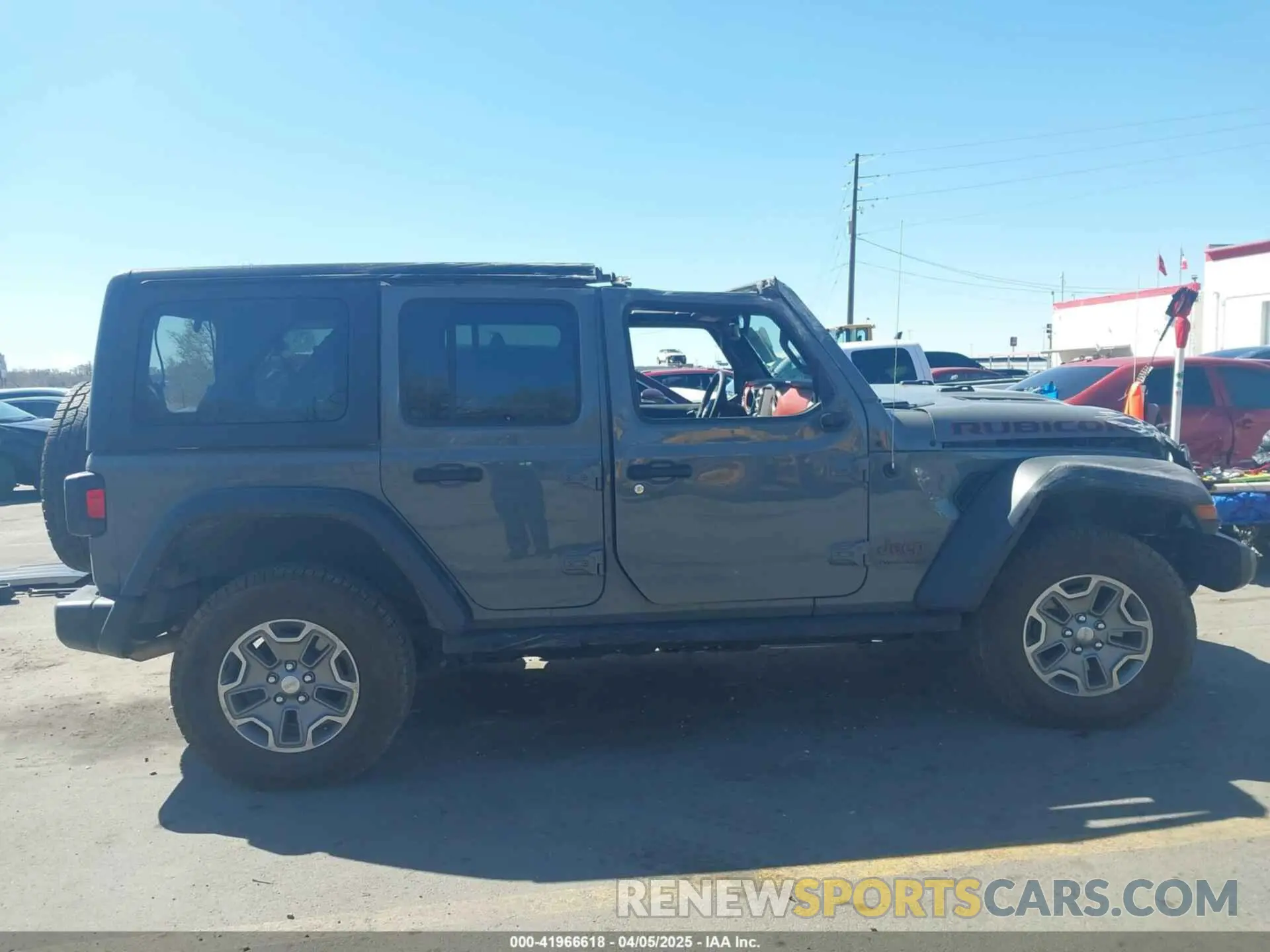 14 Photograph of a damaged car 1C4HJXFG8PW507703 JEEP WRANGLER 2023