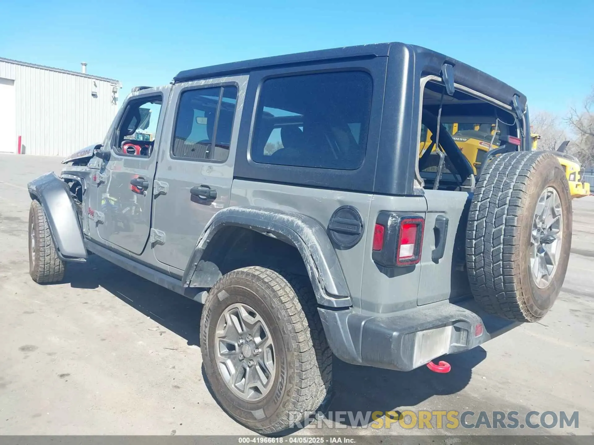 3 Photograph of a damaged car 1C4HJXFG8PW507703 JEEP WRANGLER 2023