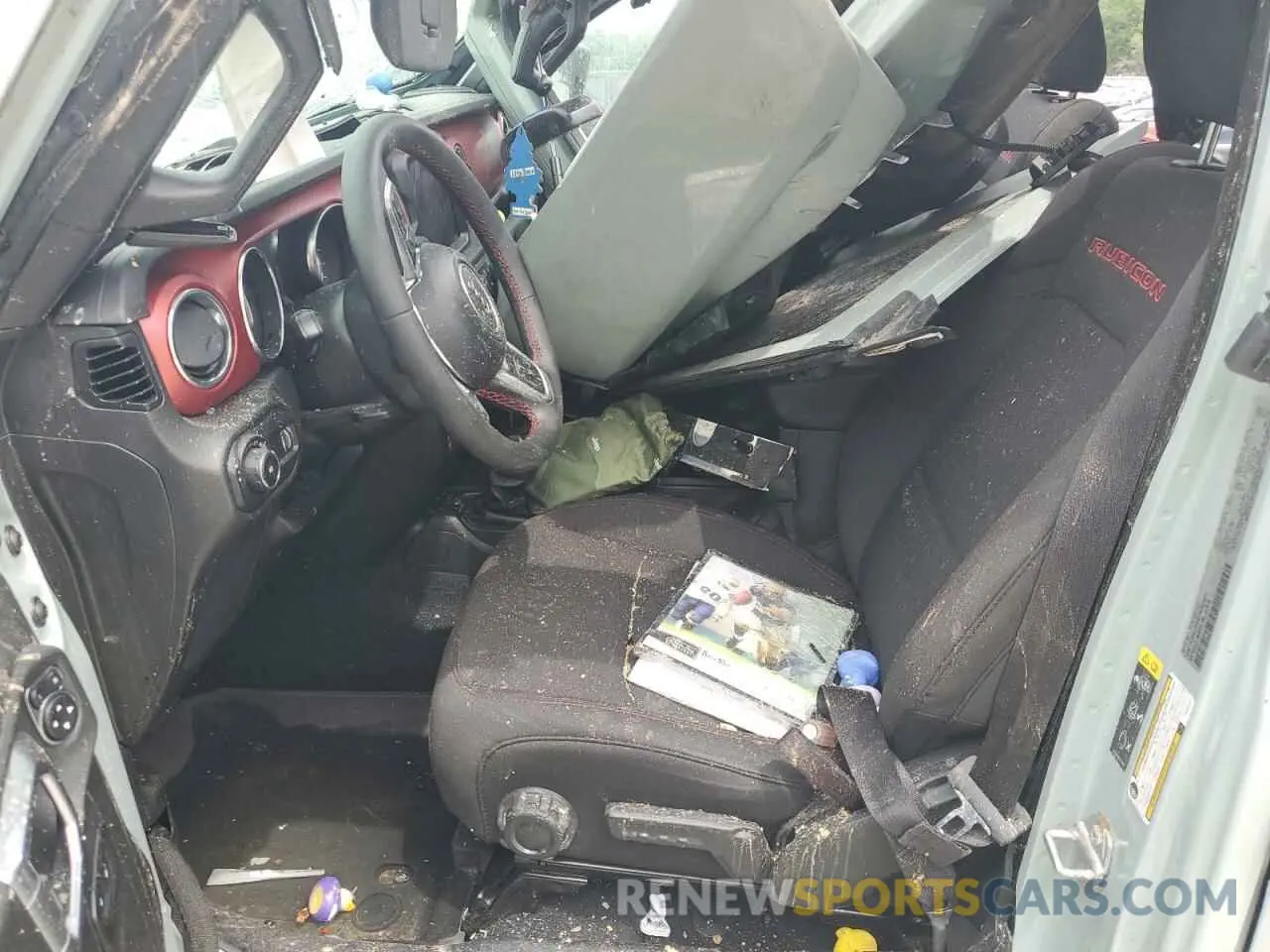 7 Photograph of a damaged car 1C4HJXFG8PW601421 JEEP WRANGLER 2023