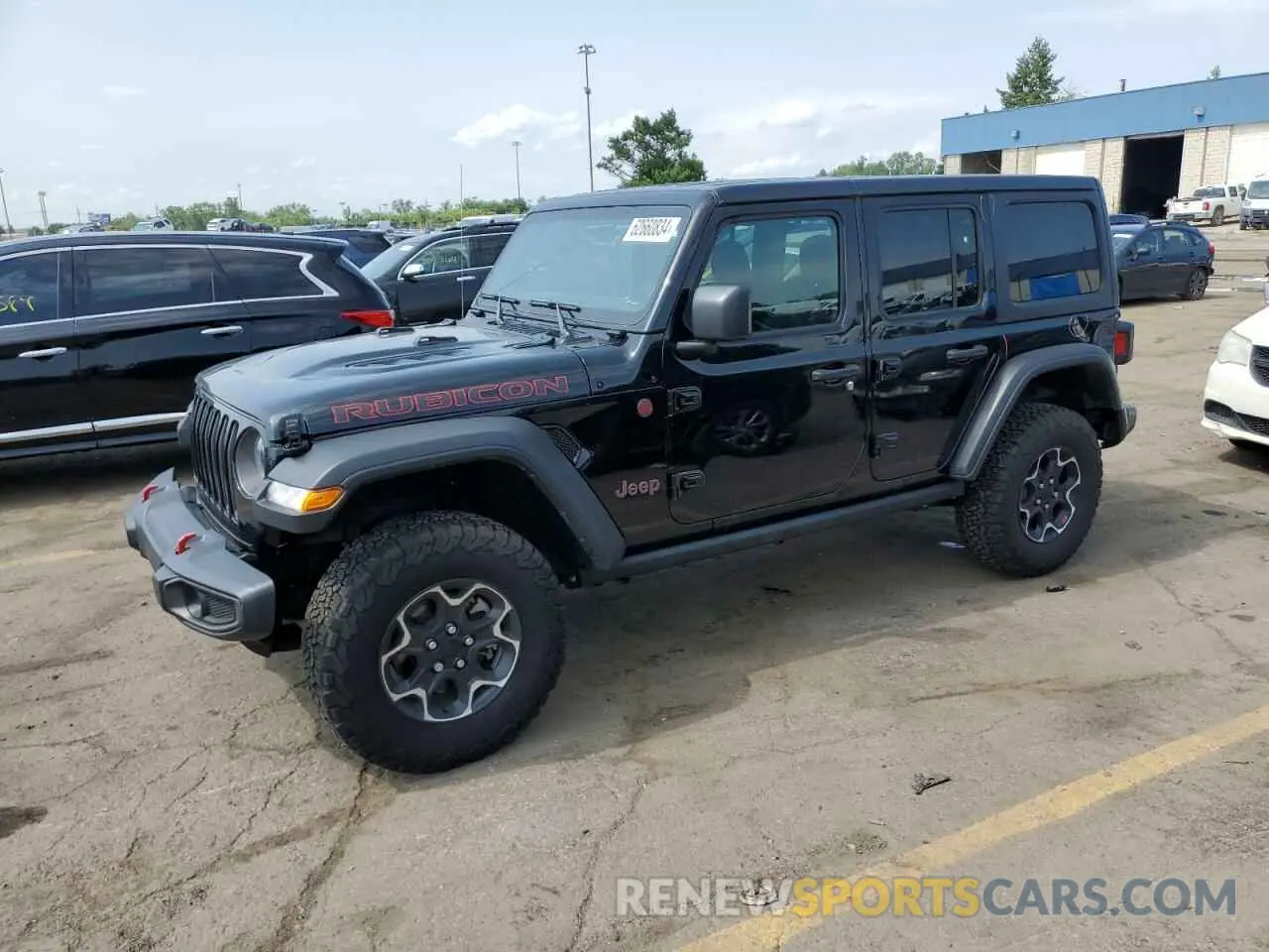 1 Photograph of a damaged car 1C4HJXFG9PW561091 JEEP WRANGLER 2023