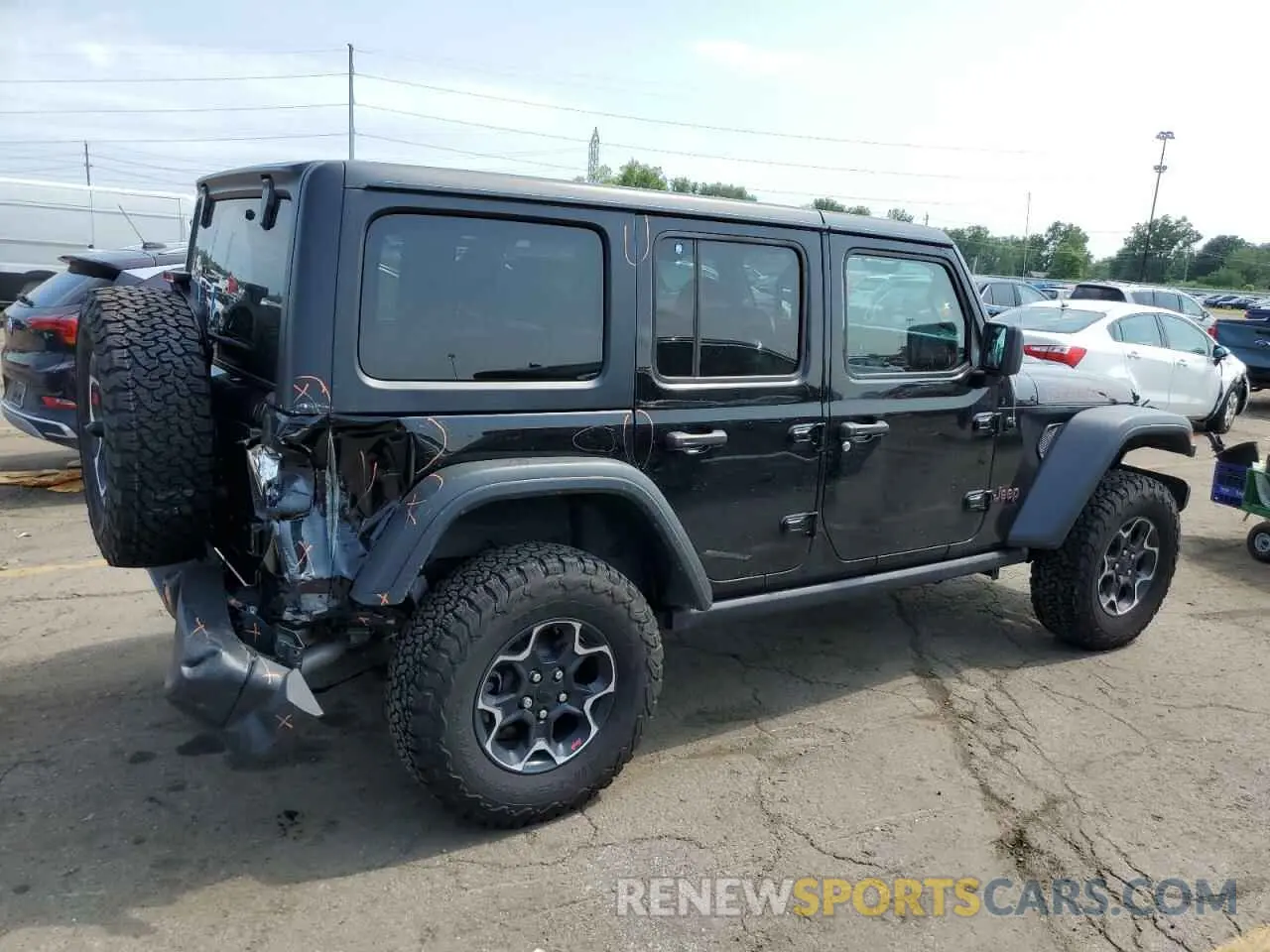3 Photograph of a damaged car 1C4HJXFG9PW561091 JEEP WRANGLER 2023