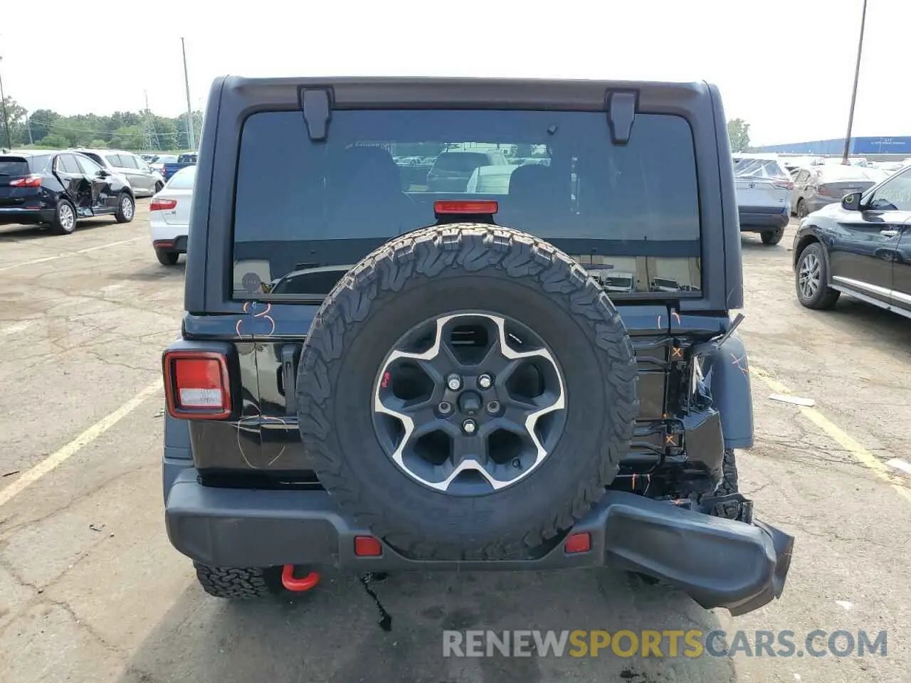 6 Photograph of a damaged car 1C4HJXFG9PW561091 JEEP WRANGLER 2023