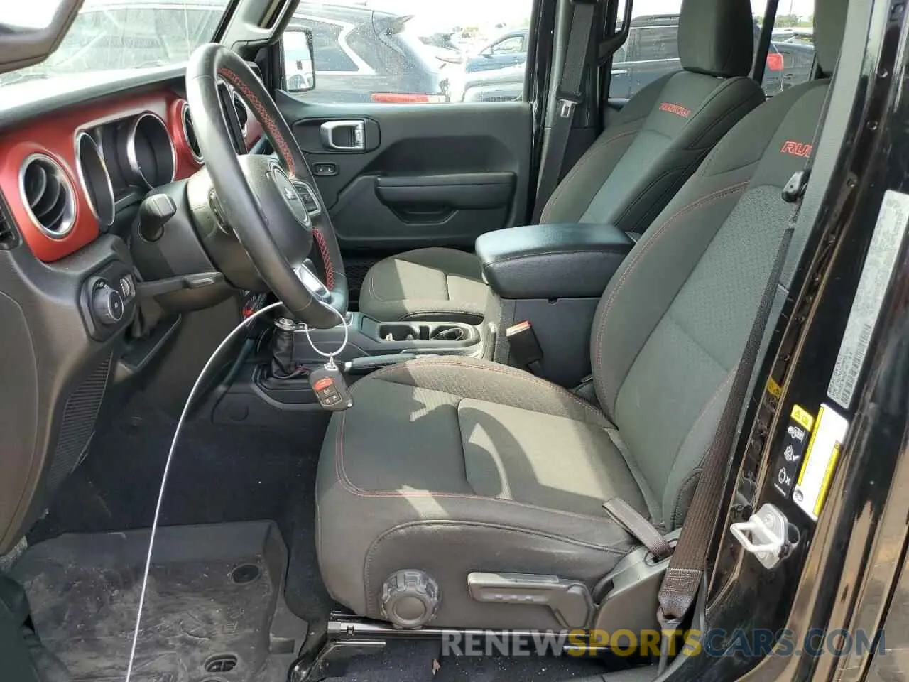 7 Photograph of a damaged car 1C4HJXFG9PW561091 JEEP WRANGLER 2023