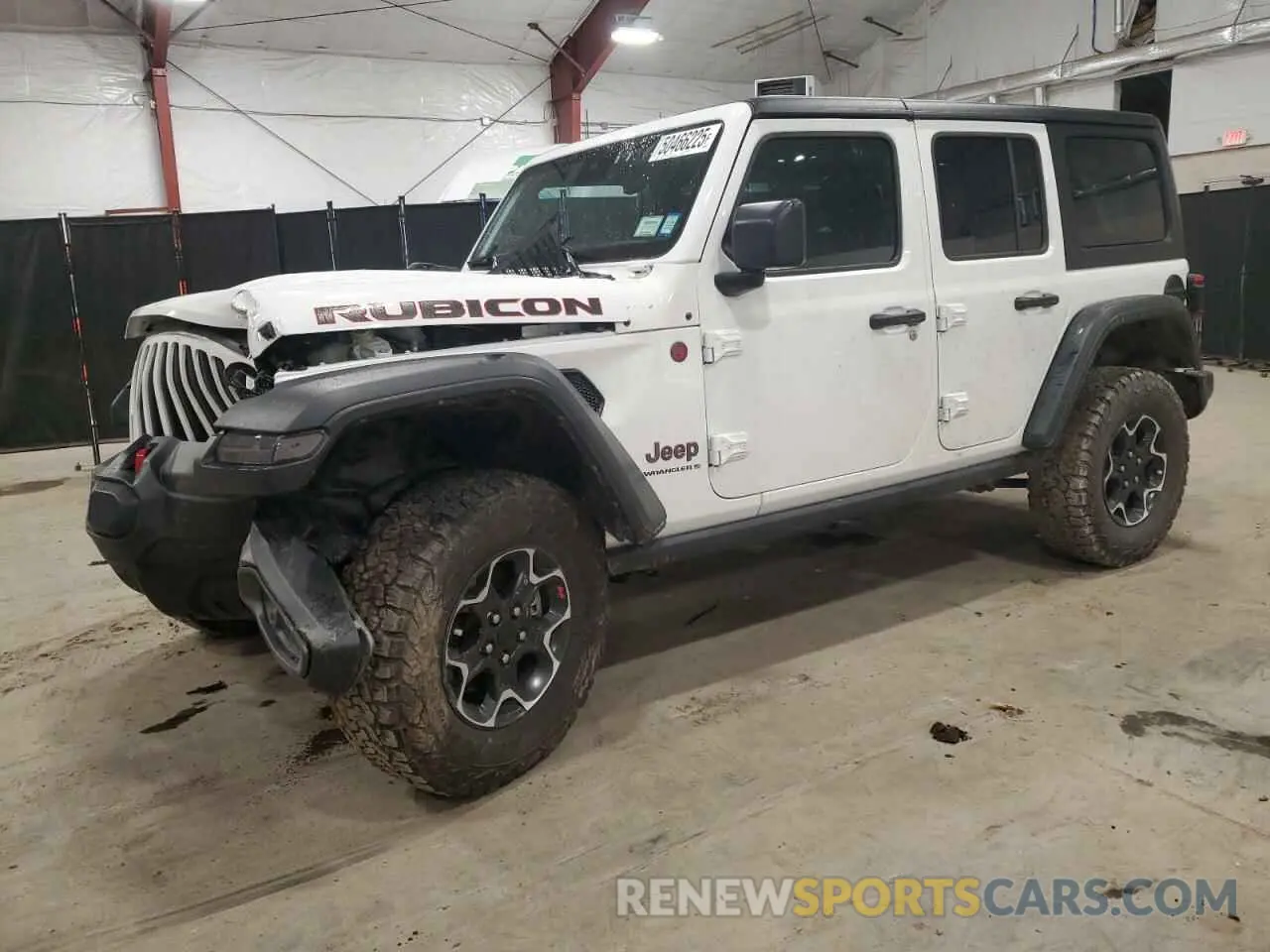 1 Photograph of a damaged car 1C4HJXFGXPW534692 JEEP WRANGLER 2023