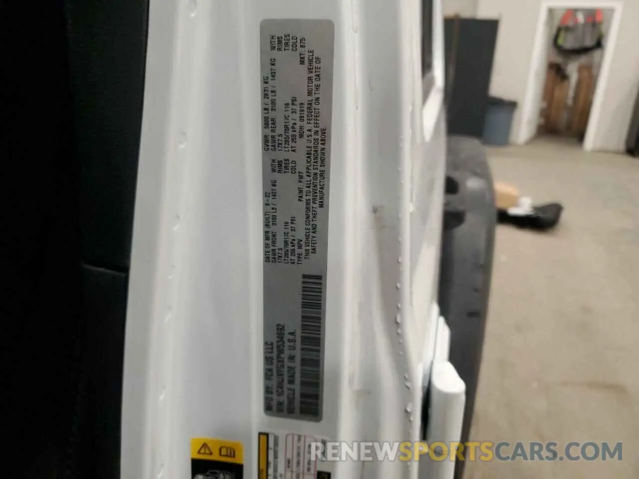 15 Photograph of a damaged car 1C4HJXFGXPW534692 JEEP WRANGLER 2023