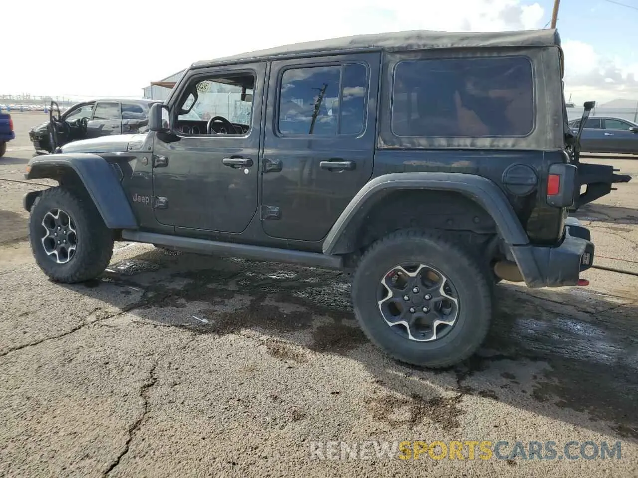 2 Photograph of a damaged car 1C4HJXFN3PW563479 JEEP WRANGLER 2023