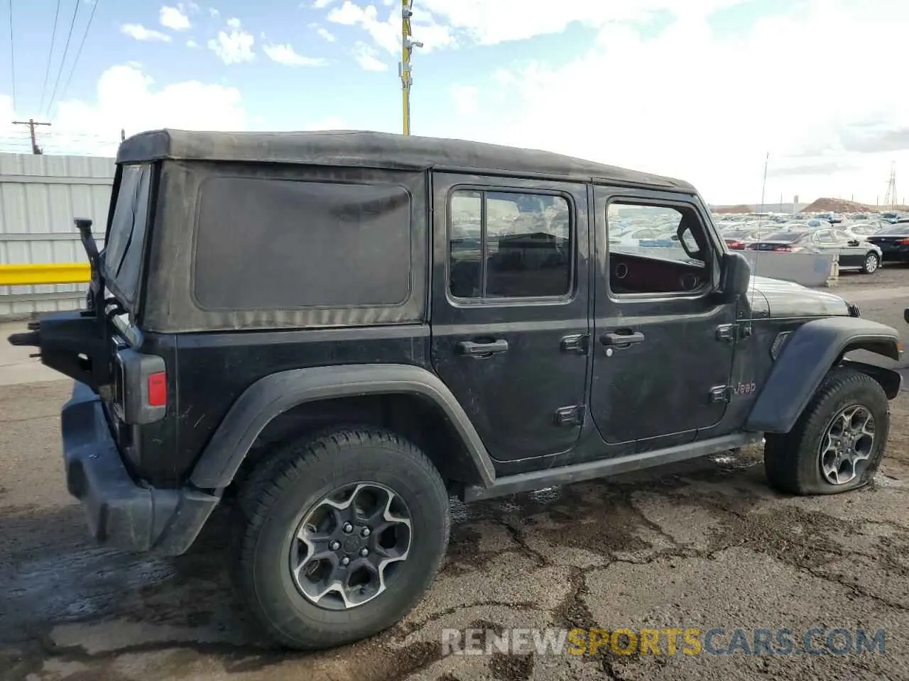 3 Photograph of a damaged car 1C4HJXFN3PW563479 JEEP WRANGLER 2023