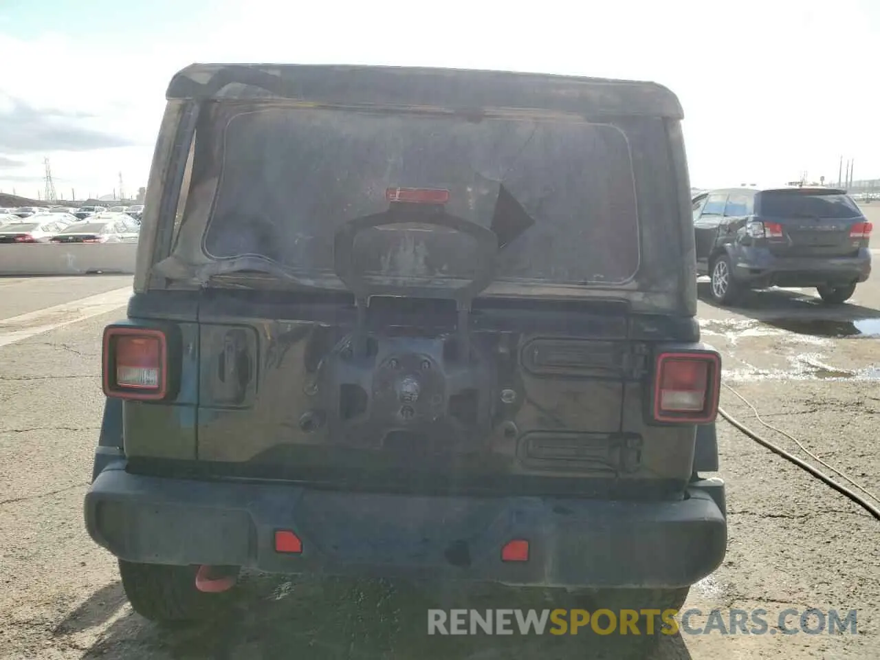 6 Photograph of a damaged car 1C4HJXFN3PW563479 JEEP WRANGLER 2023