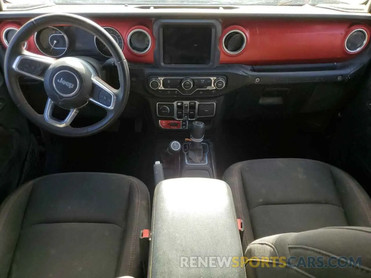8 Photograph of a damaged car 1C4HJXFN3PW563479 JEEP WRANGLER 2023