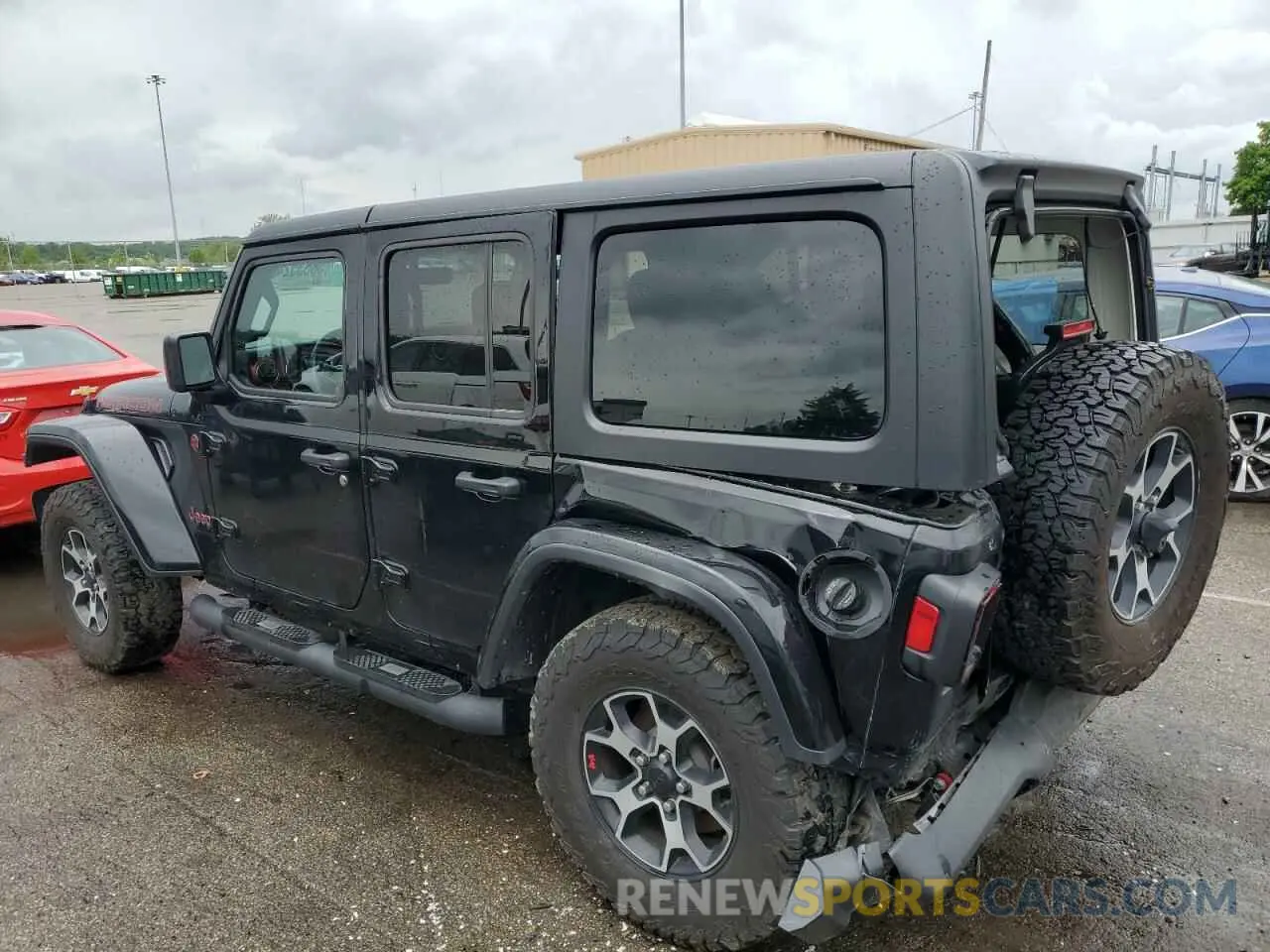 2 Photograph of a damaged car 1C4HJXFN5PW509018 JEEP WRANGLER 2023