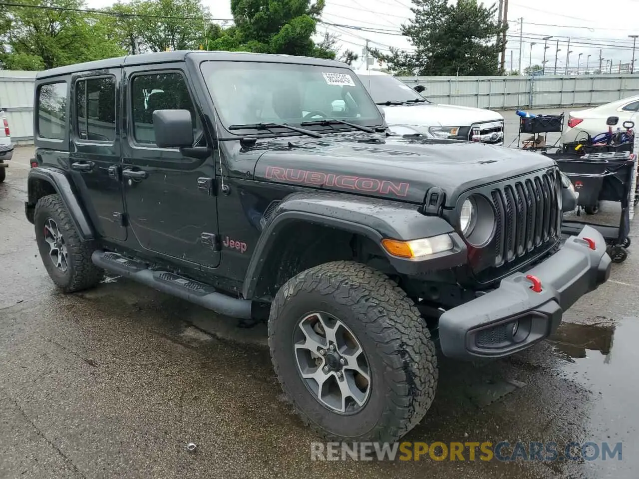4 Photograph of a damaged car 1C4HJXFN5PW509018 JEEP WRANGLER 2023