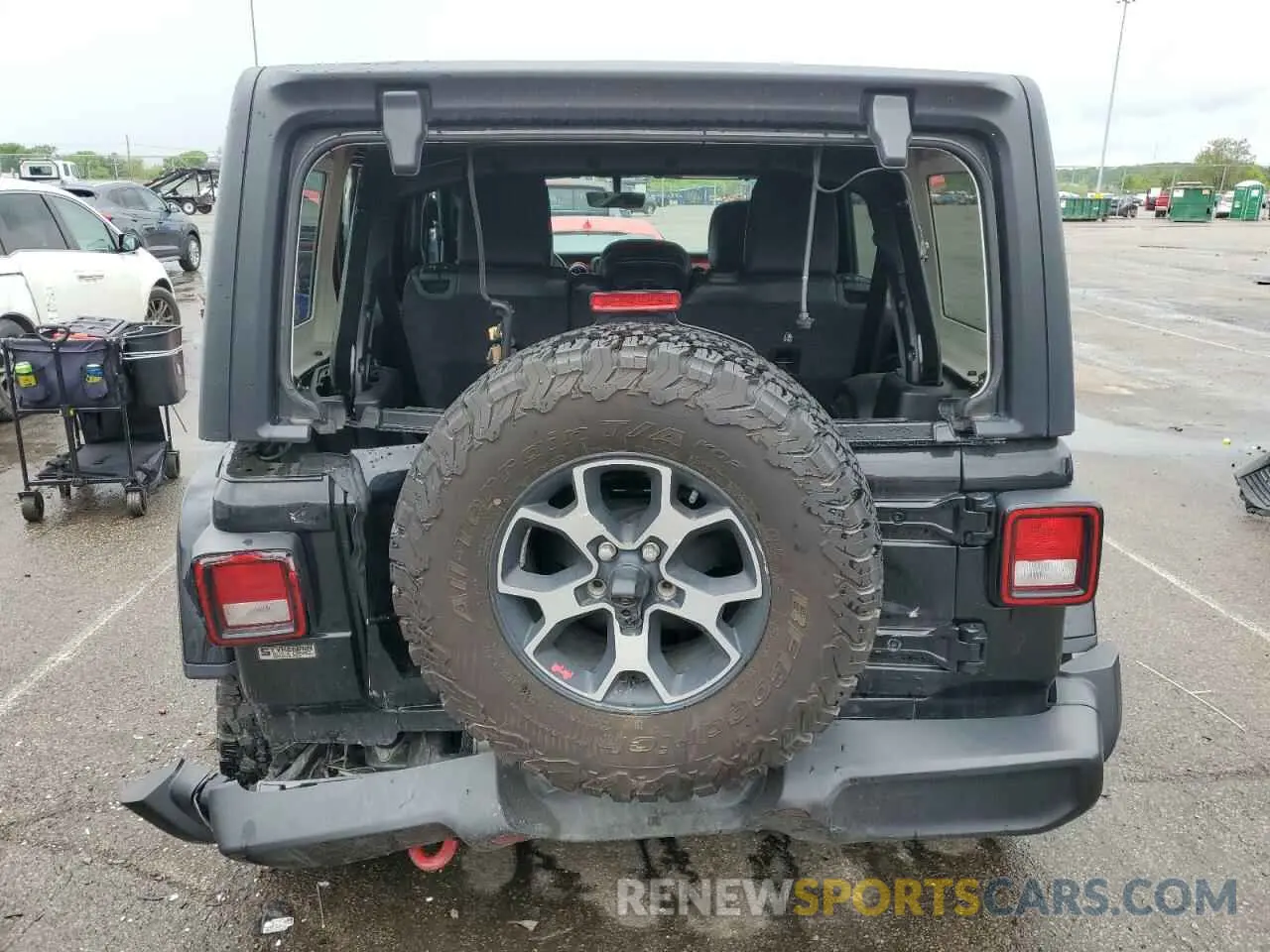 6 Photograph of a damaged car 1C4HJXFN5PW509018 JEEP WRANGLER 2023