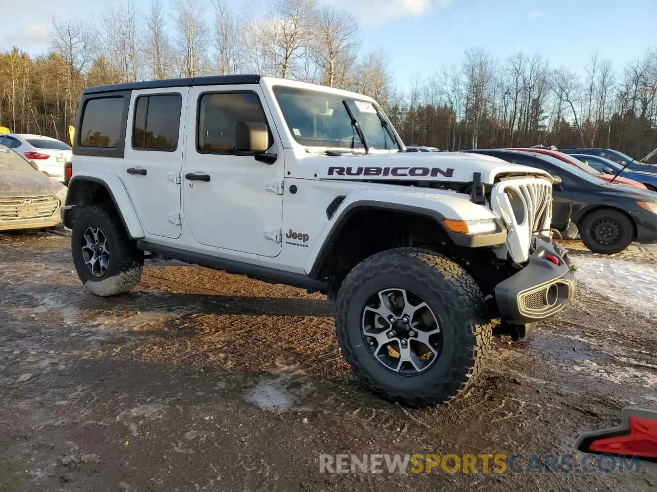 4 Photograph of a damaged car 1C4HJXFN8PW573926 JEEP WRANGLER 2023