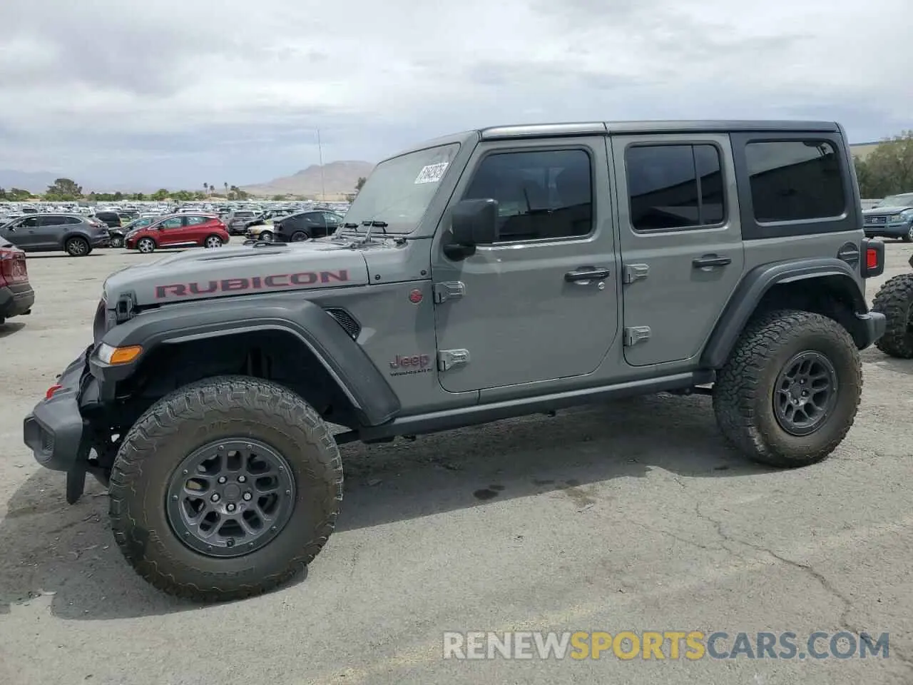 1 Photograph of a damaged car 1C4JJXFG4PW523432 JEEP WRANGLER 2023