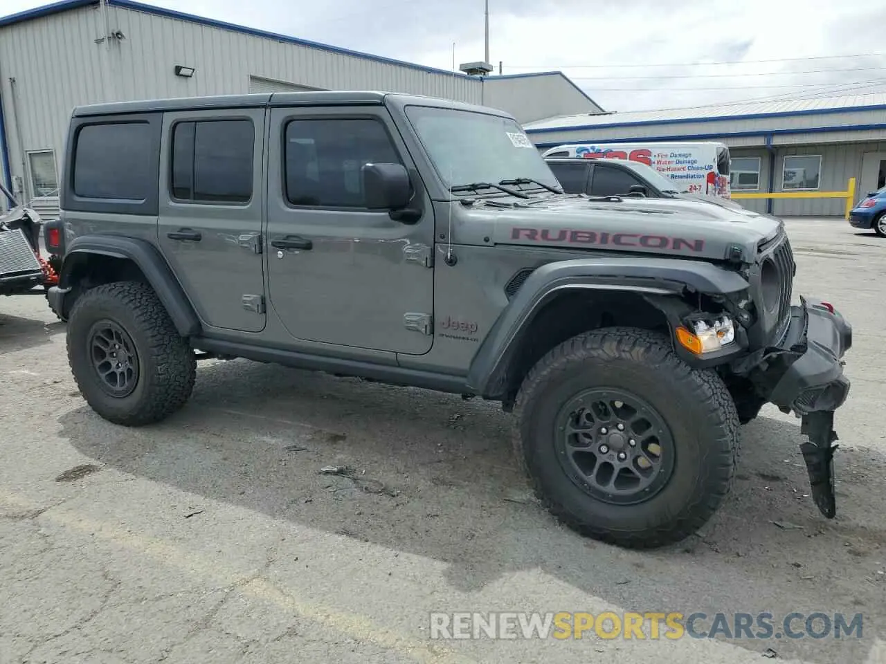 4 Photograph of a damaged car 1C4JJXFG4PW523432 JEEP WRANGLER 2023